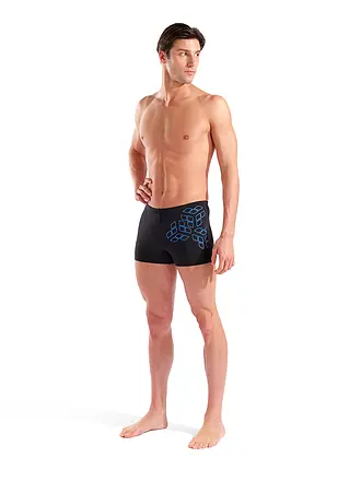 ARENA | Herren Beinbadehose Kikko Graphic | schwarz